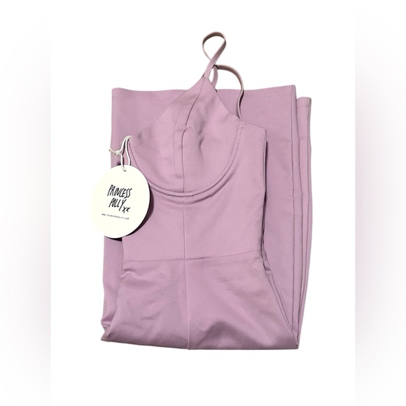 🔆 Princess Polly Novella Mini Dress Lilac - Size 4 - Picture 3 of 5